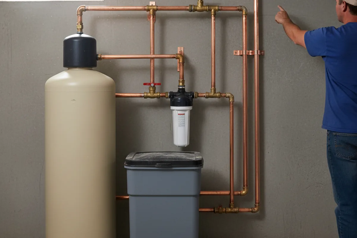 Whole-house water treatment system installed in Pretty Prairie